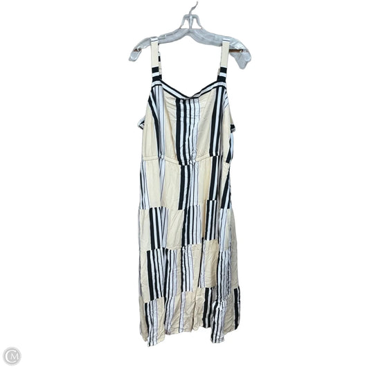 Dress Casual Midi By Lane Bryant In Multi-colored, Size: Xxl