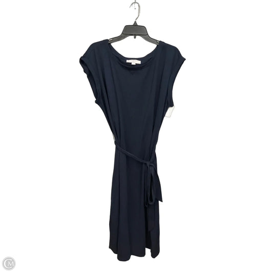 Dress Casual Midi By Loft In Navy, Size: 1x