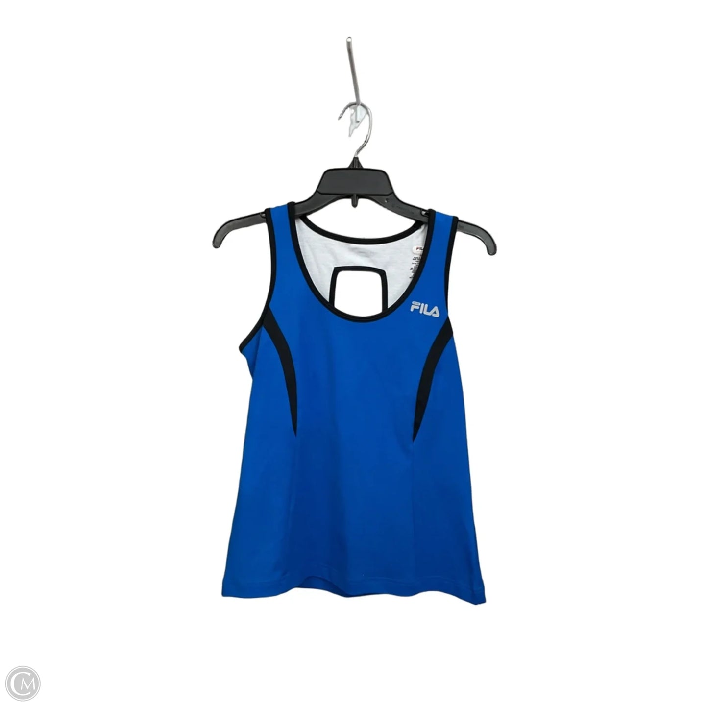 Athletic Tank Top By Fila In Blue, Size: M
