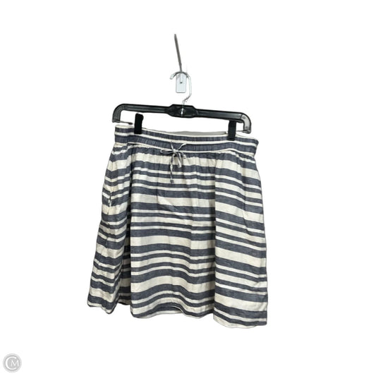 Skirt Mini & Short By Gap In Striped Pattern, Size: 8
