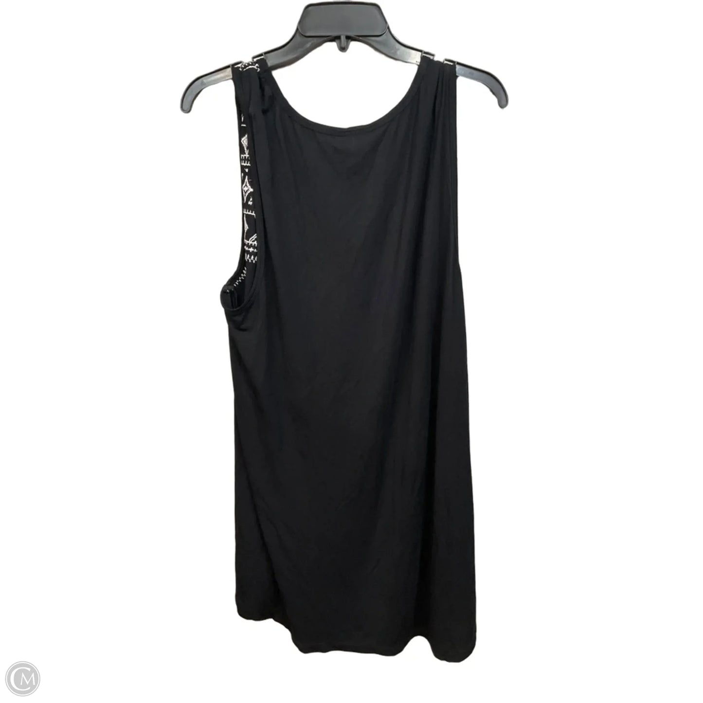Tunic Sleeveless By Torrid In Black & White, Size: 3x