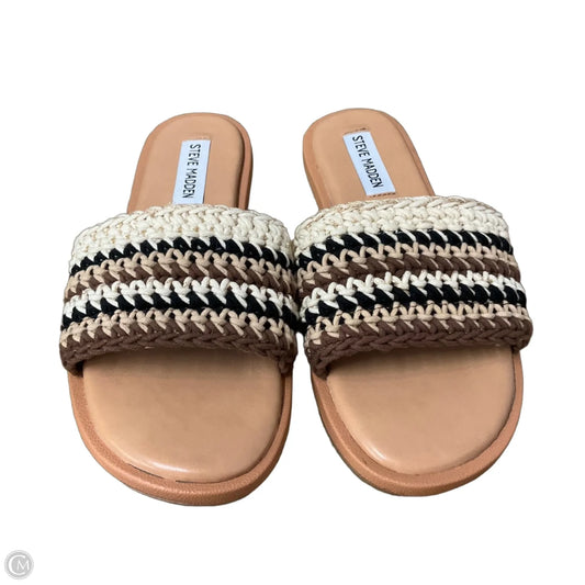 Sandals Flats By Steve Madden In Multi-colored, Size: 7.5