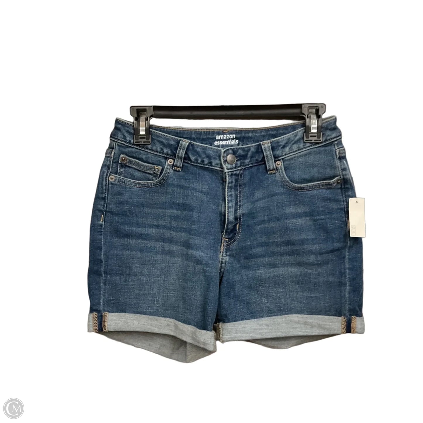 Shorts By Amazon Essentials In Blue Denim, Size: 6