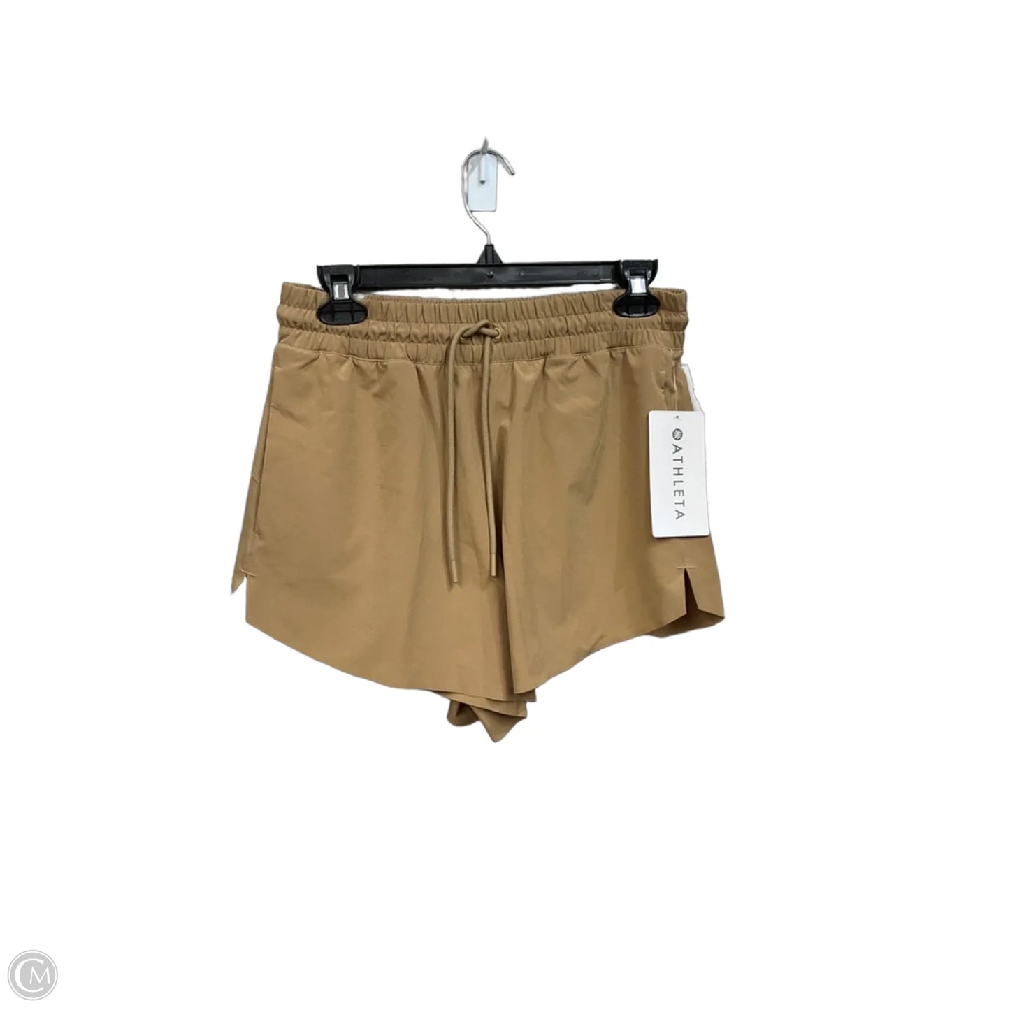 Athletic Shorts By Athleta In Tan, Size: S