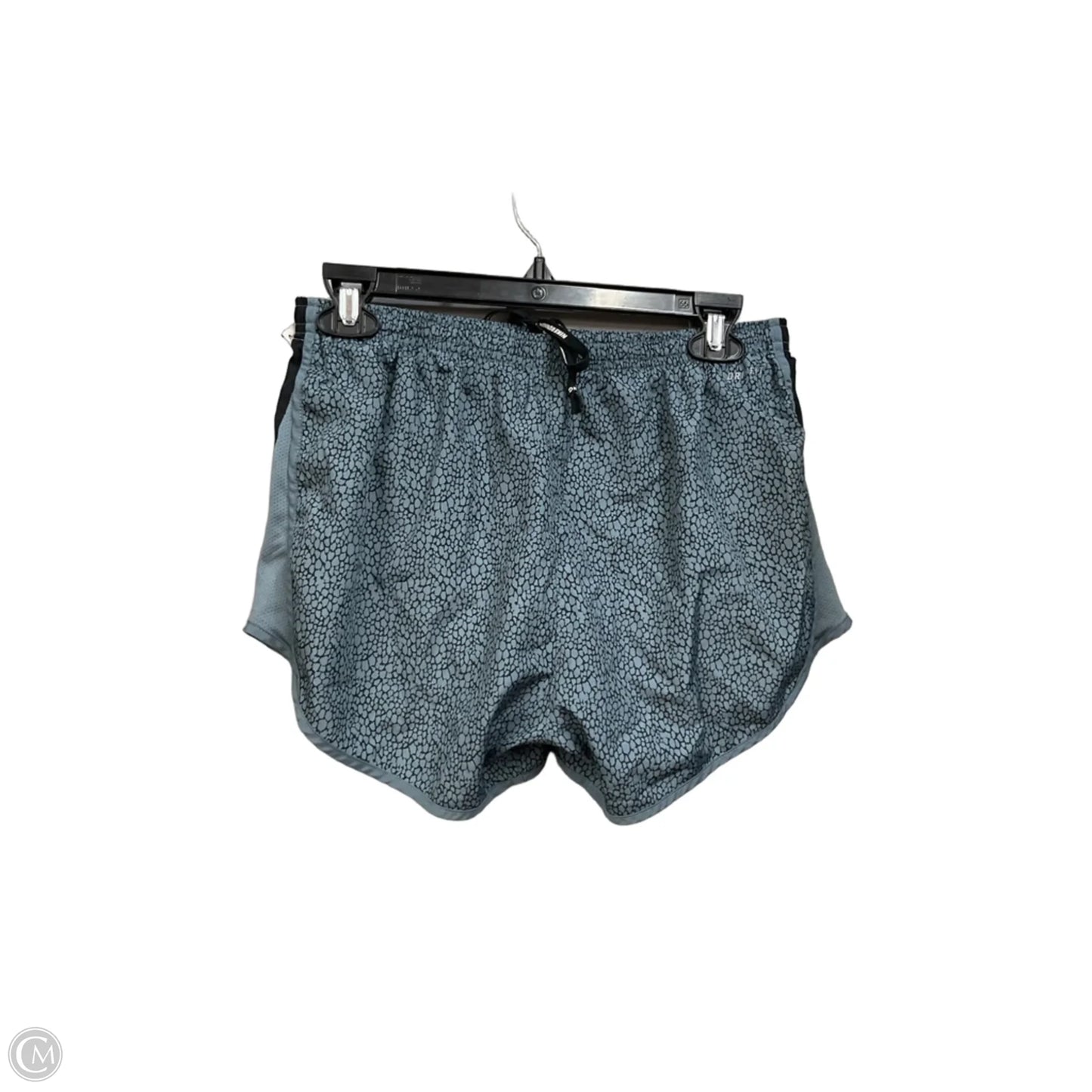 Athletic Shorts By Nike Apparel In Black & Blue, Size: M