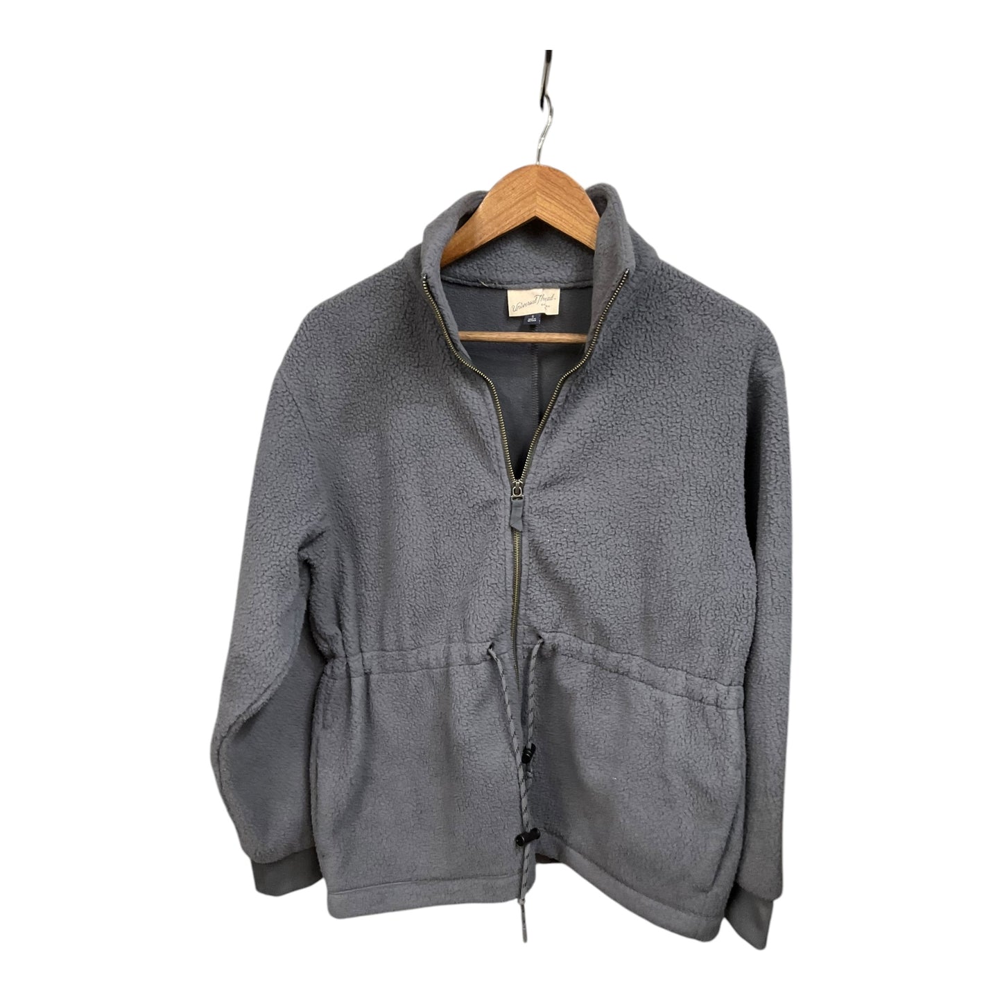 Jacket Fleece By Universal Thread In Grey, Size: S