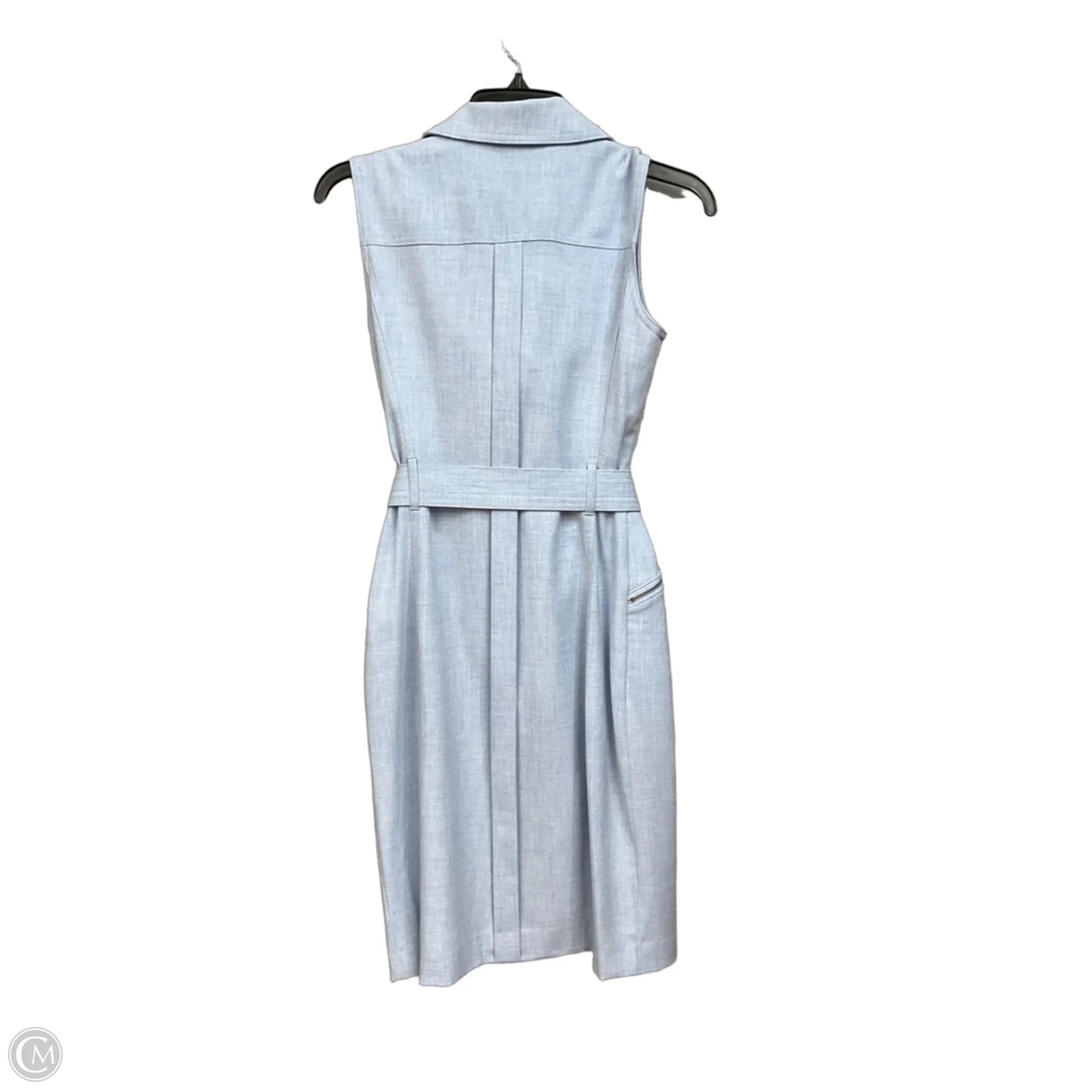 Dress Casual Short By Calvin Klein In Blue, Size: Xs