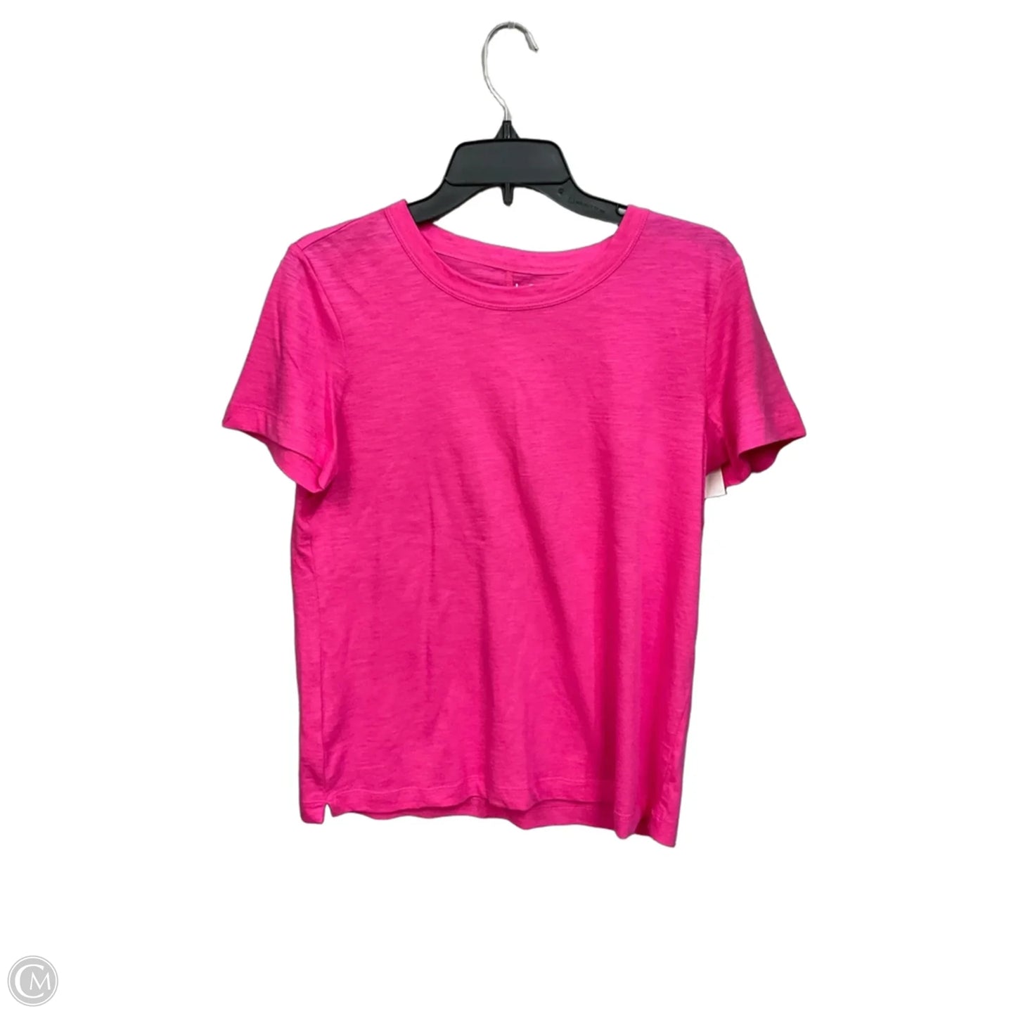 Top Short Sleeve Basic By Loft In Pink, Size: S