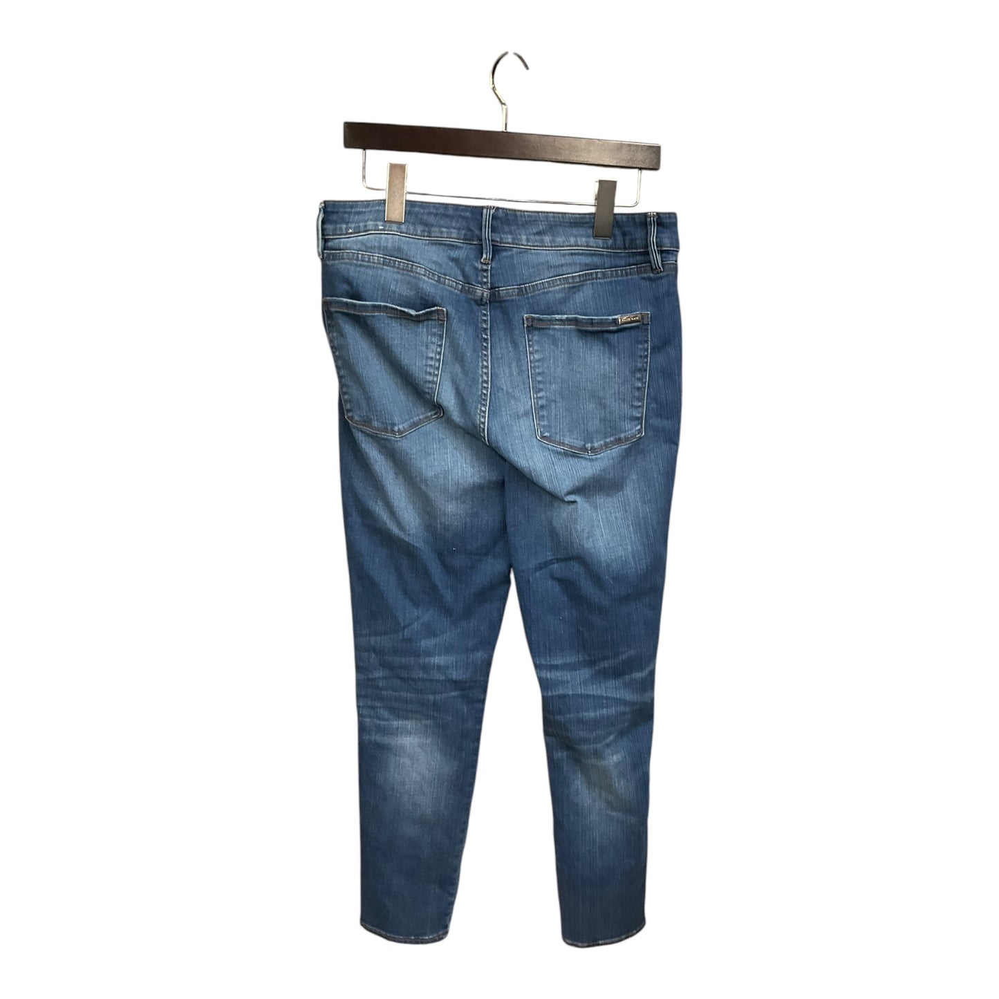 Jeans Skinny By White House Black Market In Blue Denim, Size: 12