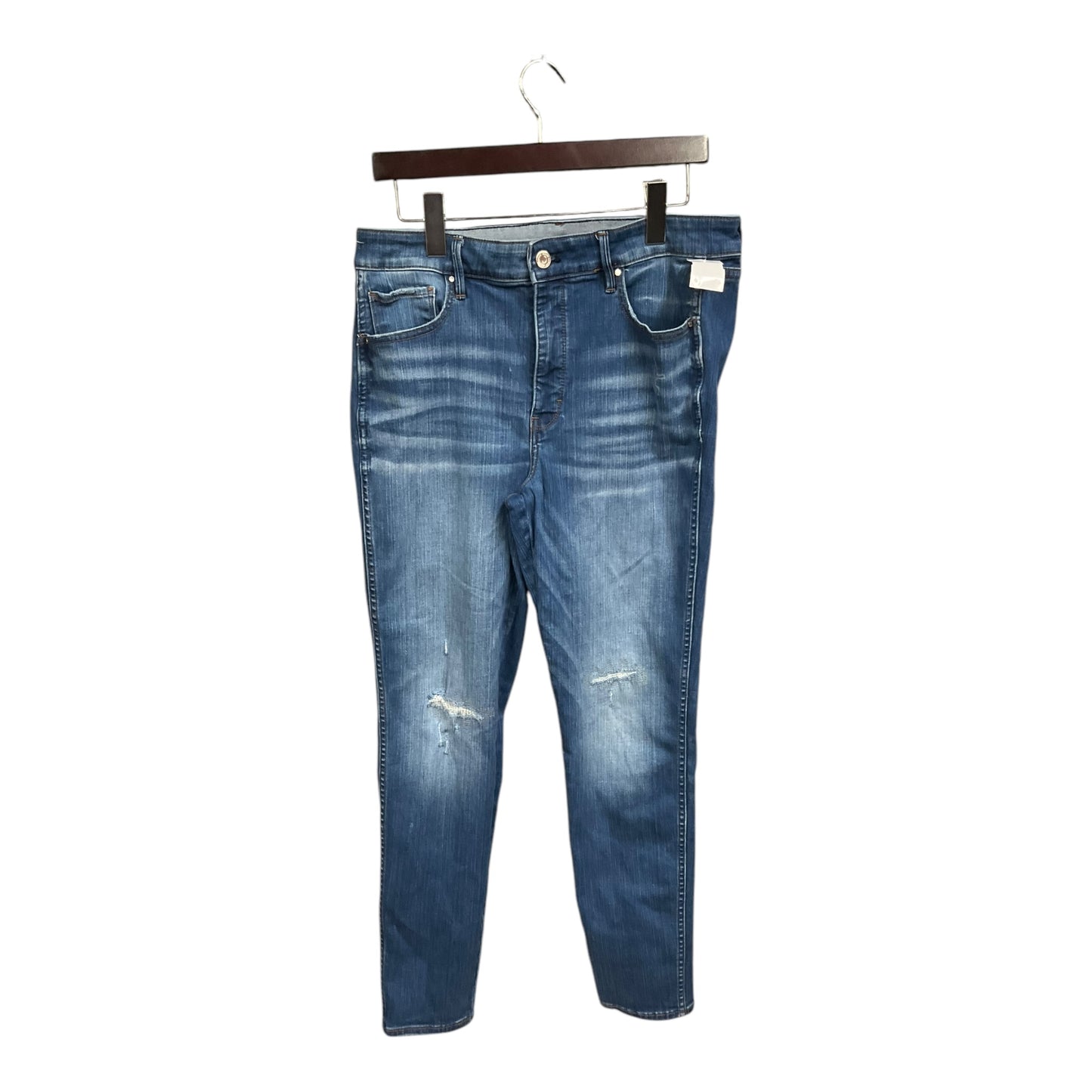 Jeans Skinny By White House Black Market In Blue Denim, Size: 12