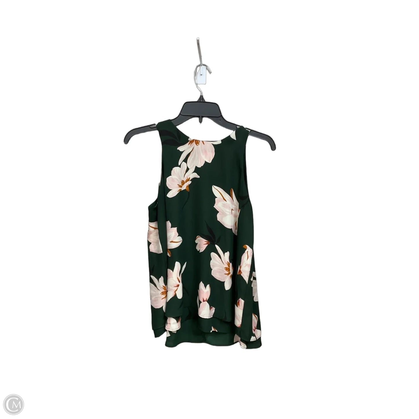 Top Sleeveless By Ann Taylor In Floral Print, Size: S