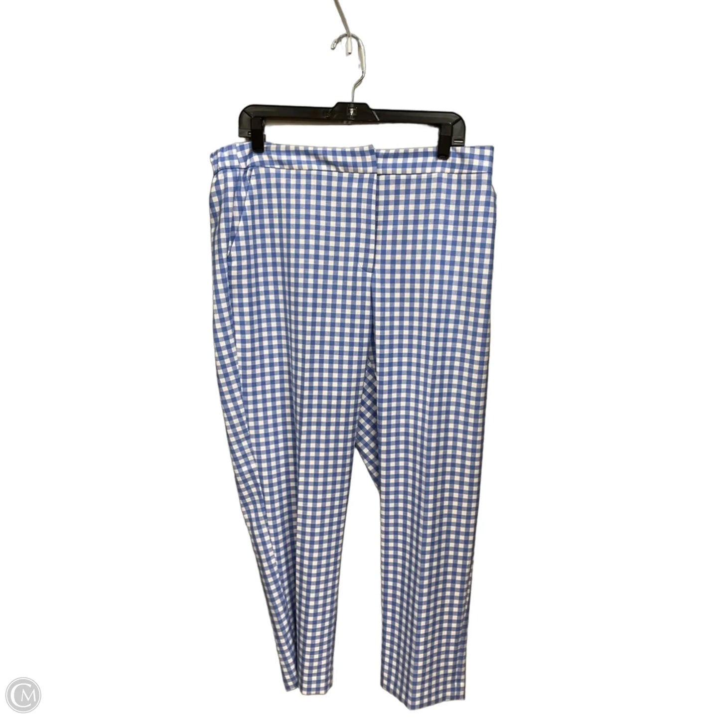 Pants Dress By Tommy Hilfiger In Checkered Pattern, Size: 14