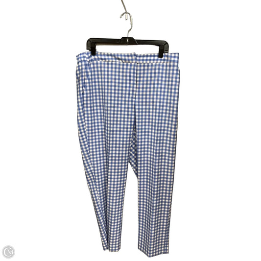 Pants Dress By Tommy Hilfiger In Checkered Pattern, Size: 14