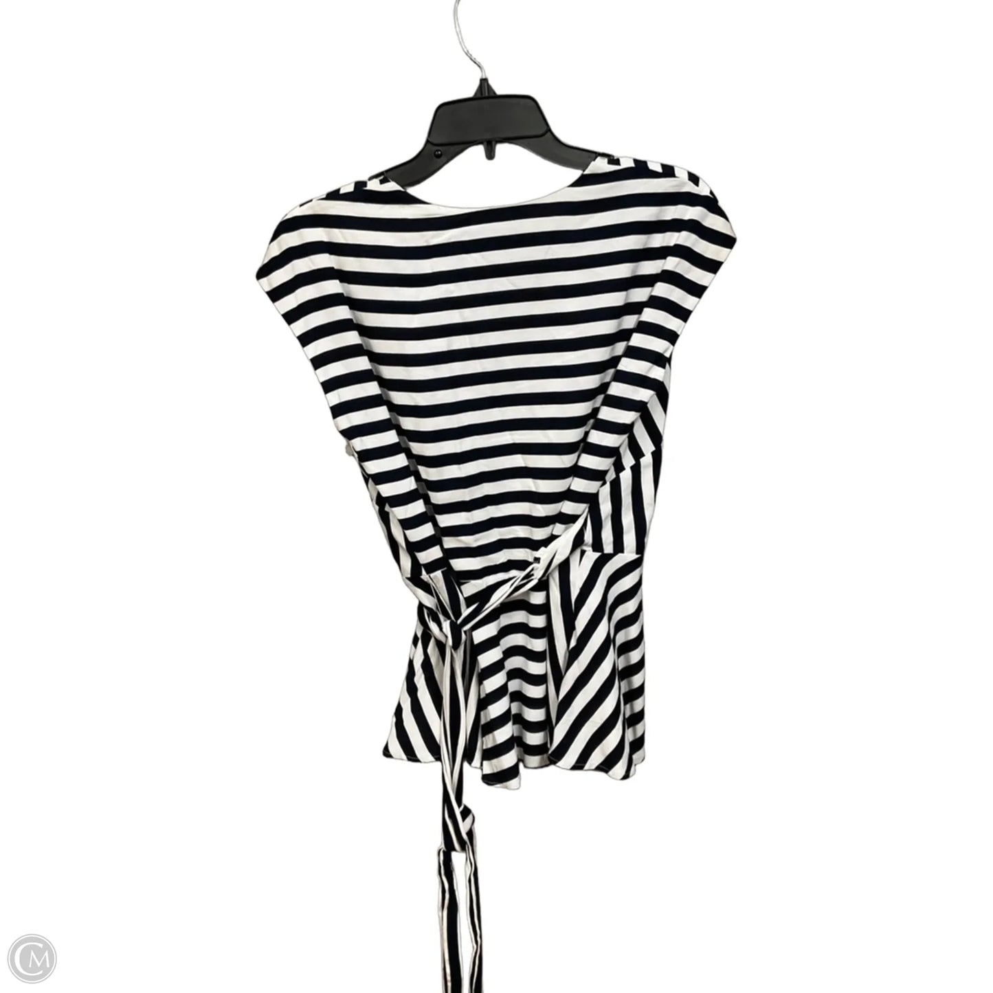 Top Sleeveless By Loft In Striped Pattern, Size: Xs