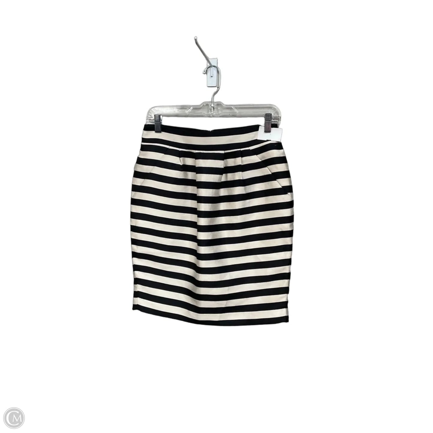Skirt Mini & Short By Banana Republic In Striped Pattern, Size: 2