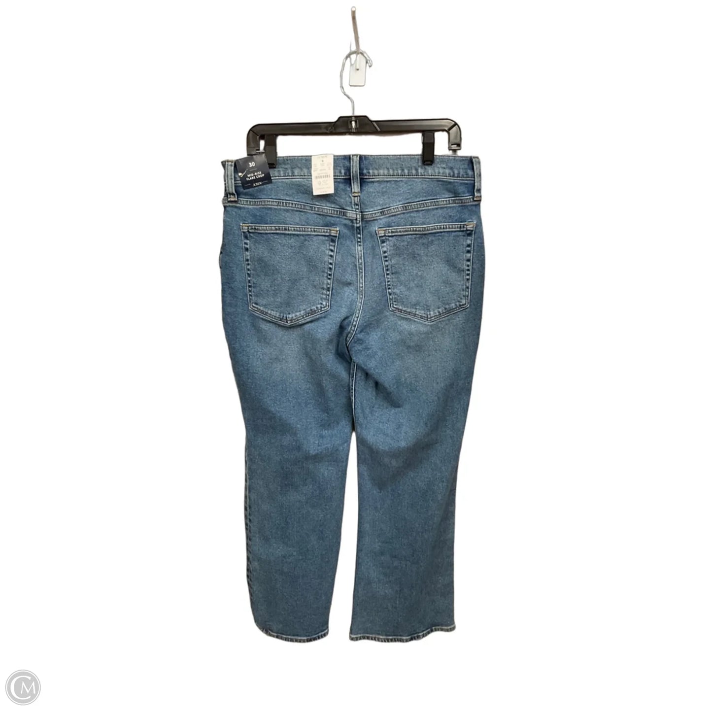 Jeans Flared By J. Crew In Blue Denim, Size: 10