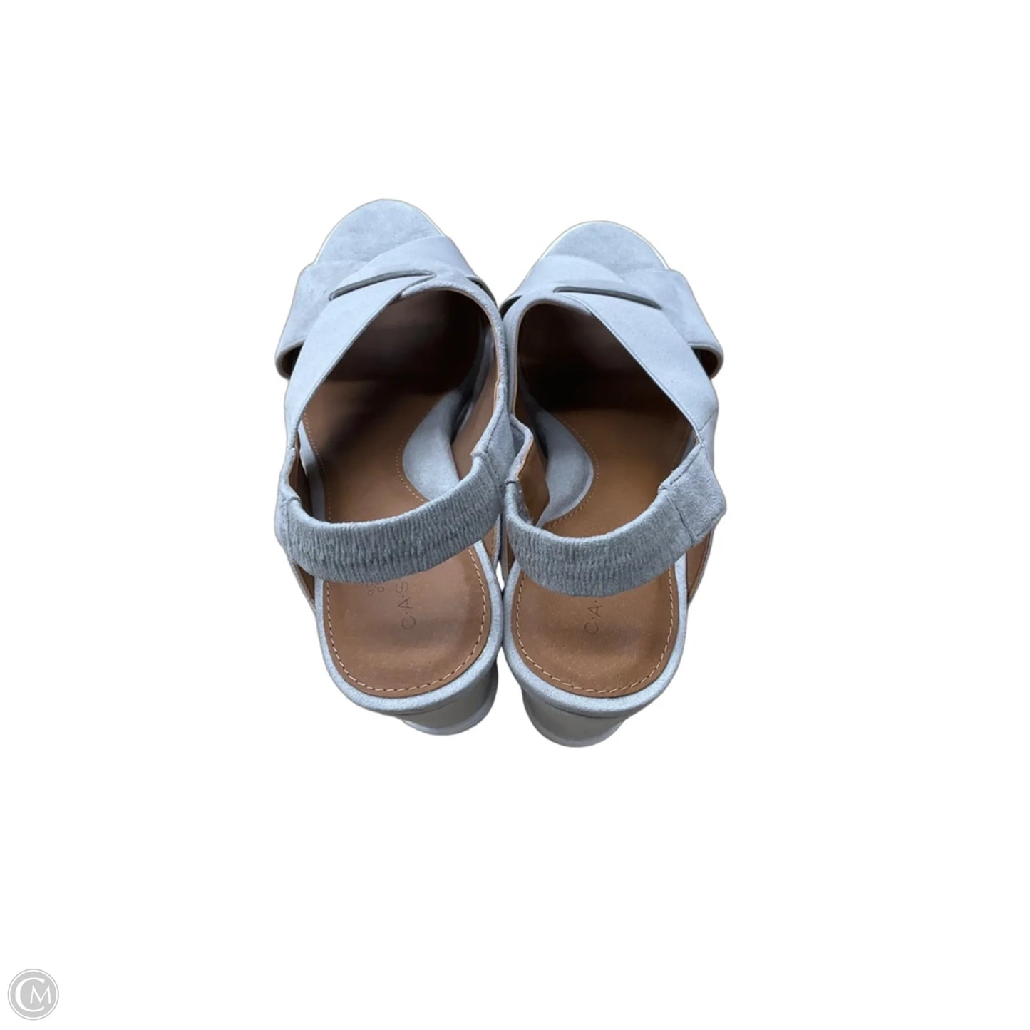 Sandals Heels Wedge By Caslon In Grey, Size: 8.5