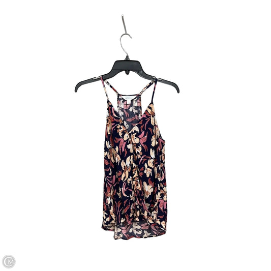 Top Sleeveless By Market & Spruce In Floral Print, Size: S
