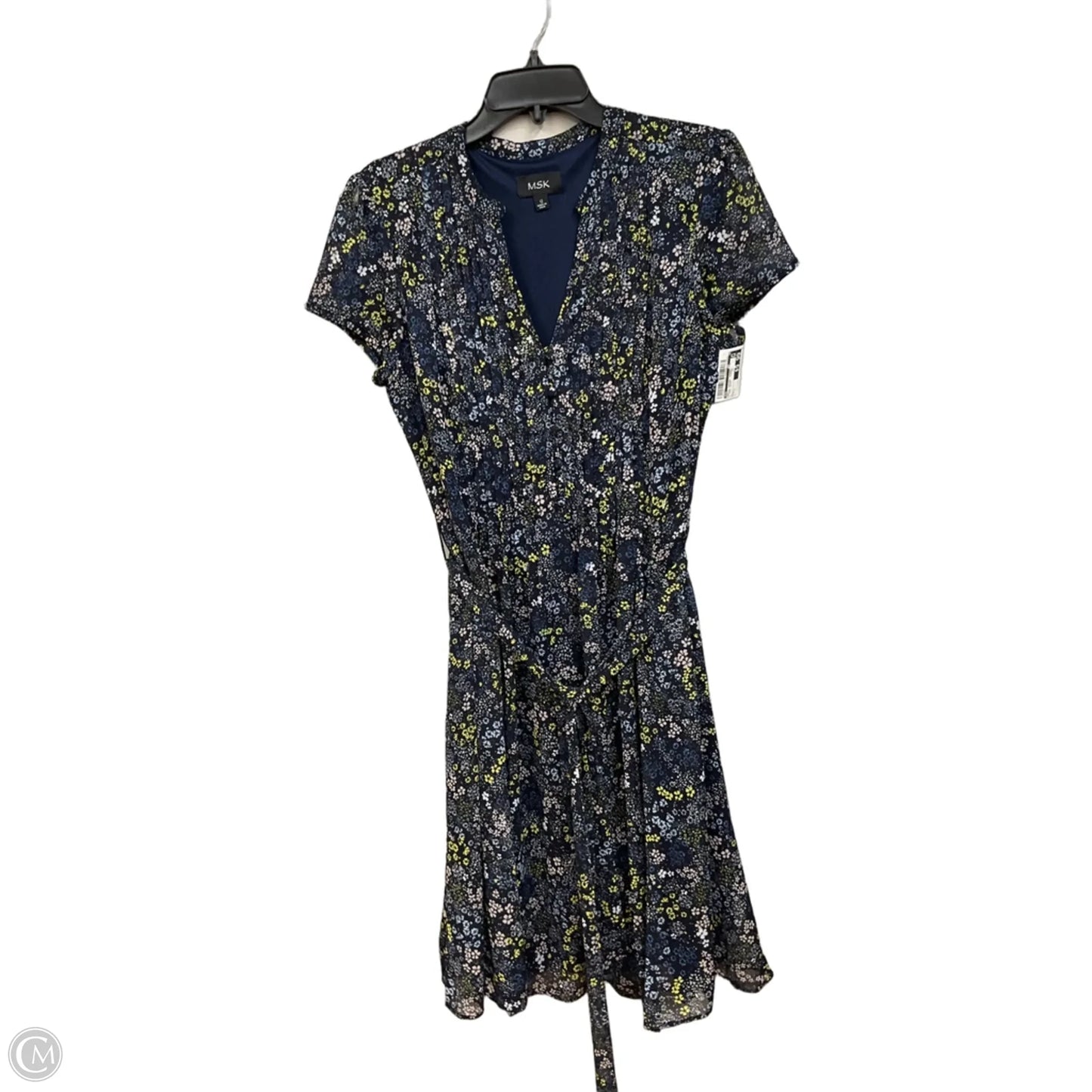 Dress Casual Short By Msk In Floral Print, Size: L
