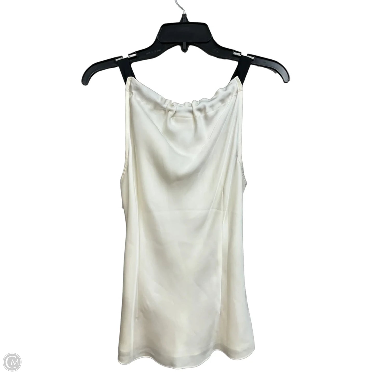 Top Sleeveless By Loft In Black & White, Size: S