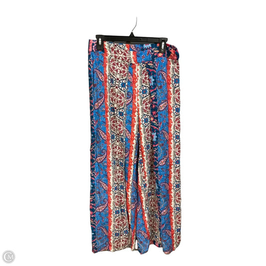 Pants Lounge By Soft Surroundings In Paisley Print, Size: 8