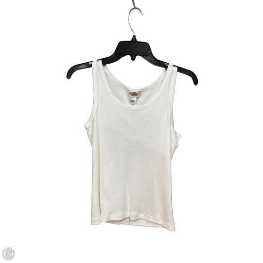 Tank Top By Talbots In White, Size: S