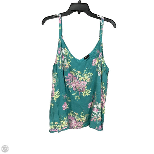 Top Sleeveless By Torrid In Floral Print, Size: 2x
