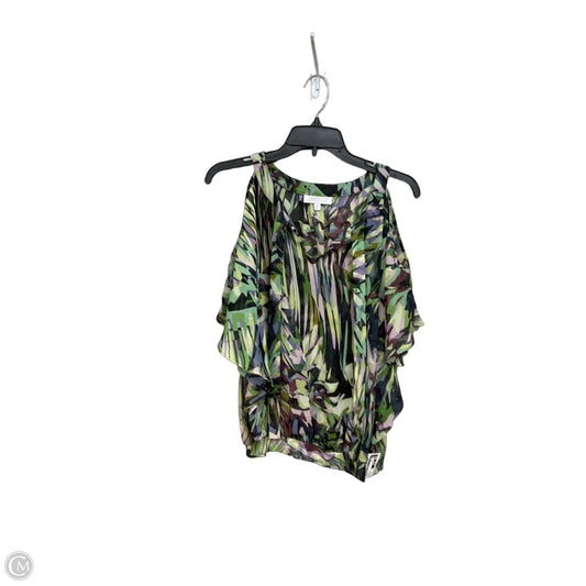 Top Short Sleeve By Jennifer Lopez In Multi-colored, Size: Xs