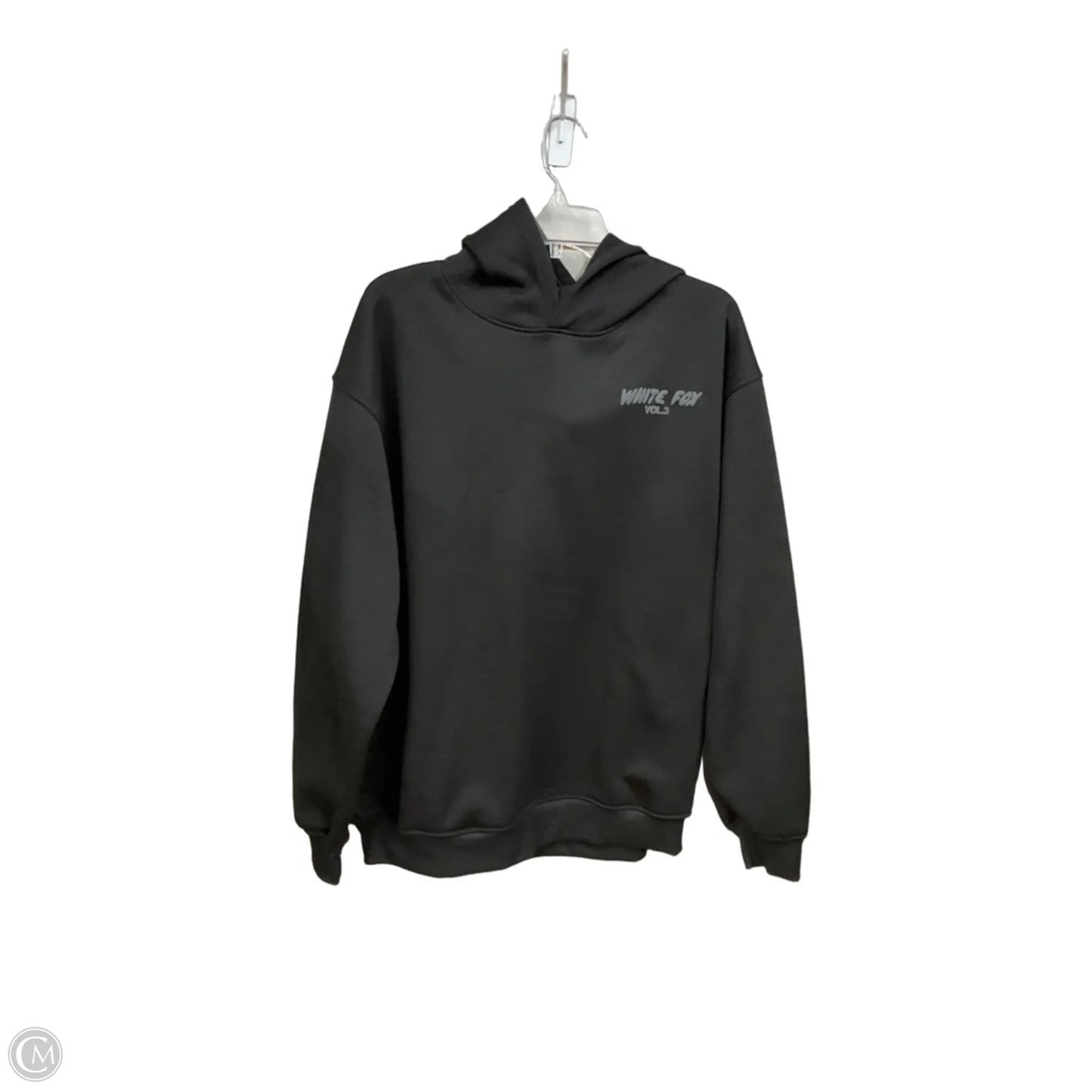 Athletic Sweatshirt Hoodie By White Fox In Black, Size: Xxl