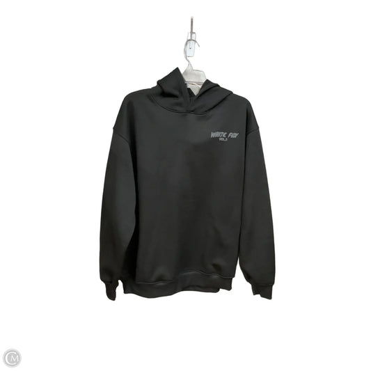 Athletic Sweatshirt Hoodie By White Fox In Black, Size: Xxl