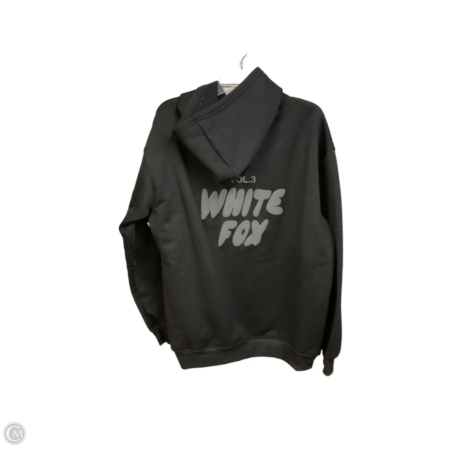 Athletic Sweatshirt Hoodie By White Fox In Black, Size: Xxl