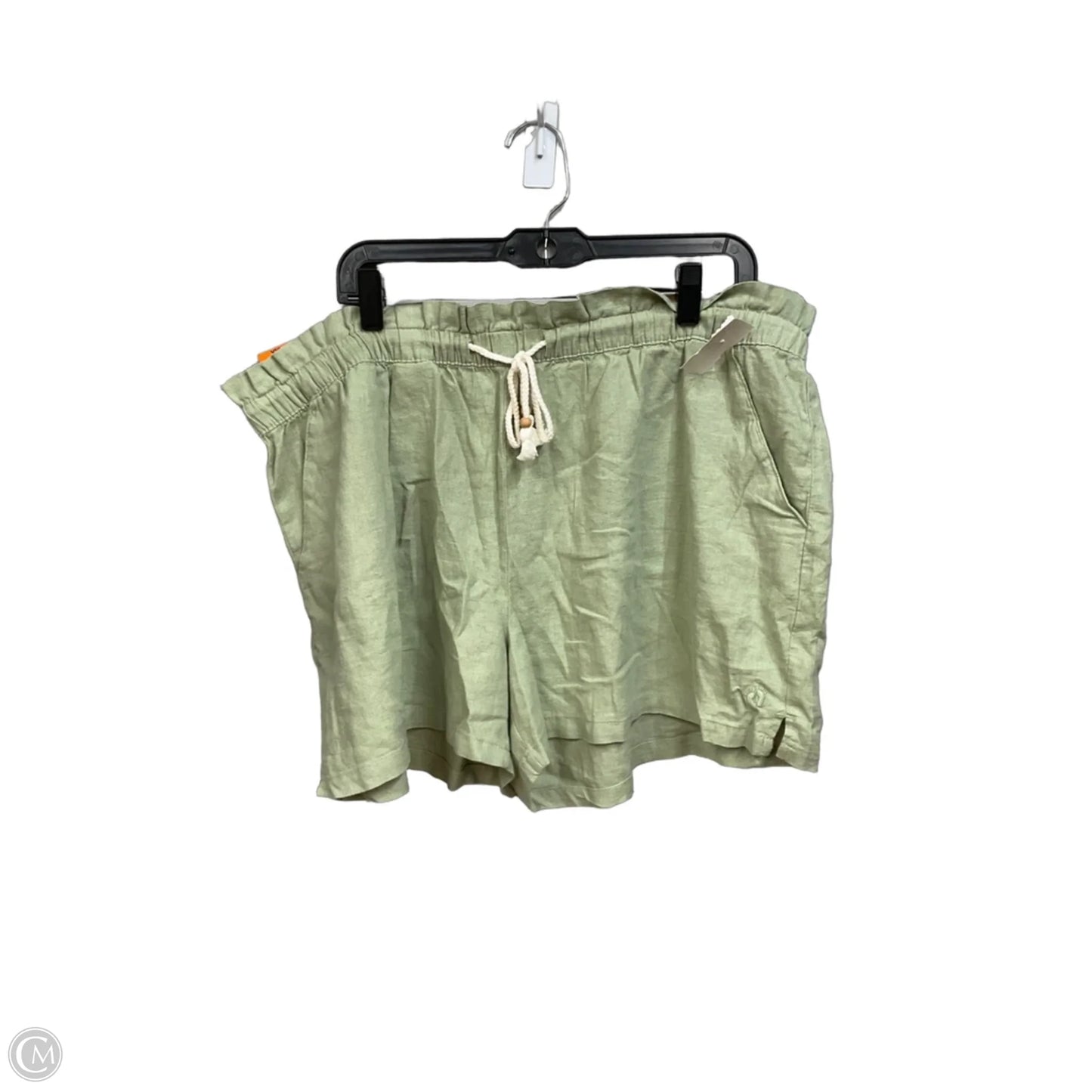 Shorts By Hang Ten In Green, Size: 18
