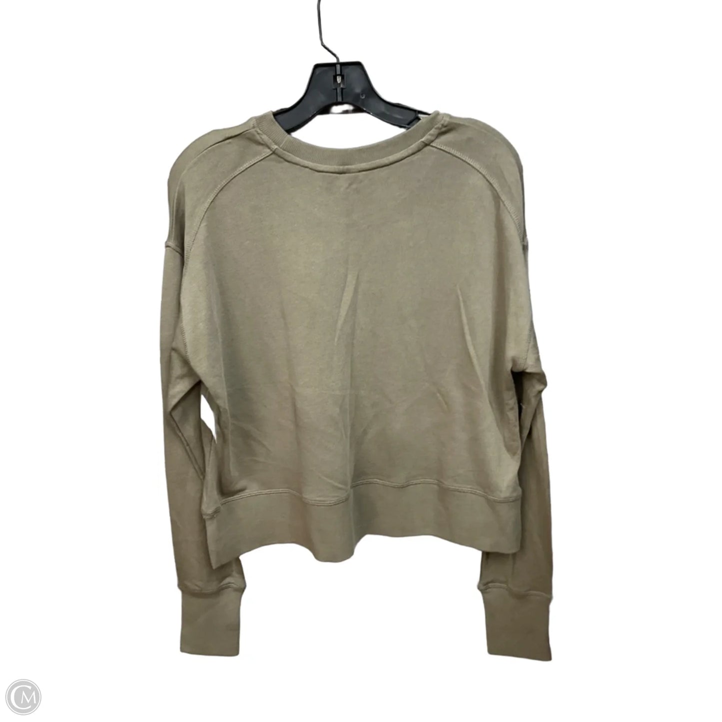 Top Long Sleeve By Mono B In Green, Size: S