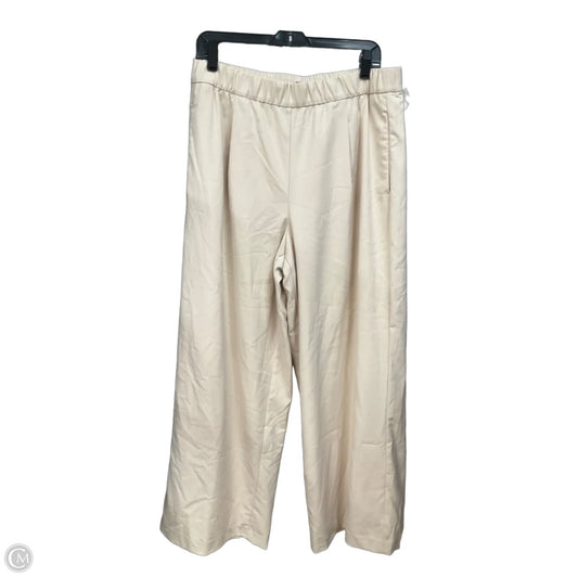 Pants Wide Leg By Ann Taylor In Tan, Size: 12