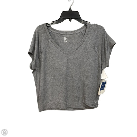 Athletic Top Short Sleeve By Gap In Grey, Size: S