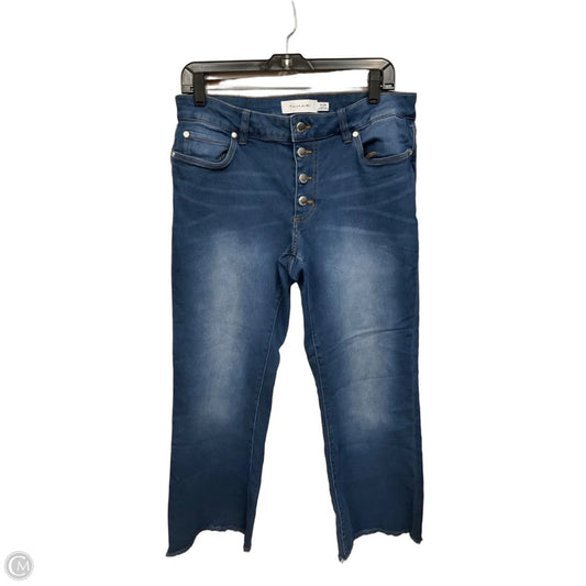 Jeans Boot Cut By Tahari In Blue Denim, Size: 10