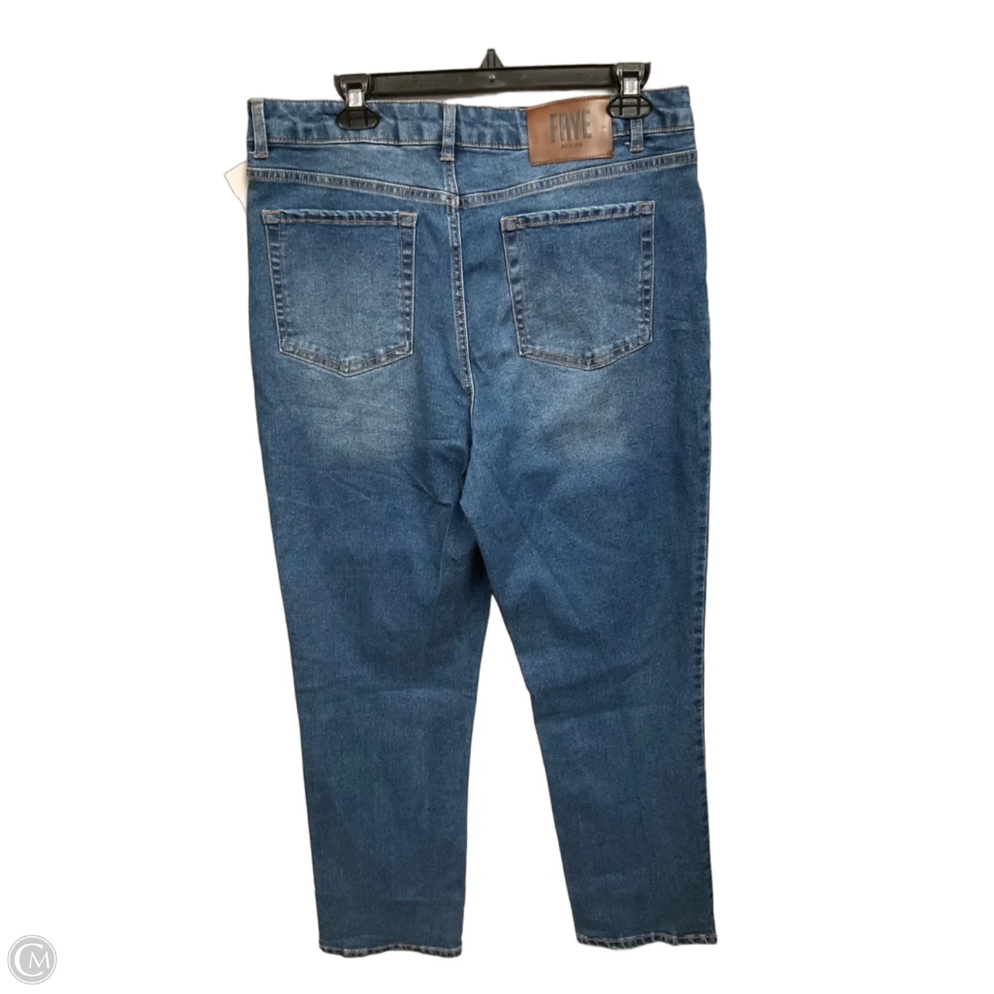 Jeans Designer By Frye In Blue Denim, Size: 12