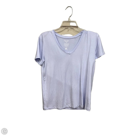 Top Short Sleeve Basic By Nine West In Blue, Size: Xs