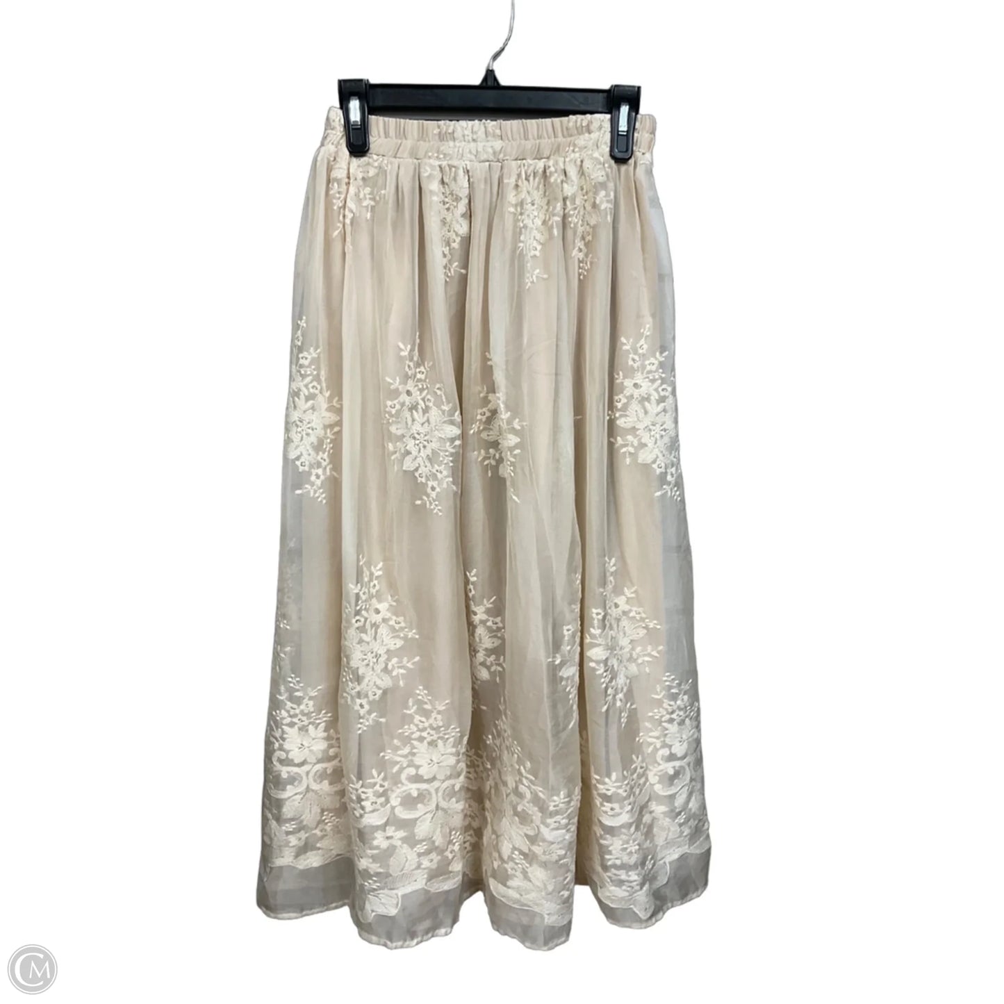 Skirt Maxi By Bohme In Beige, Size: 2