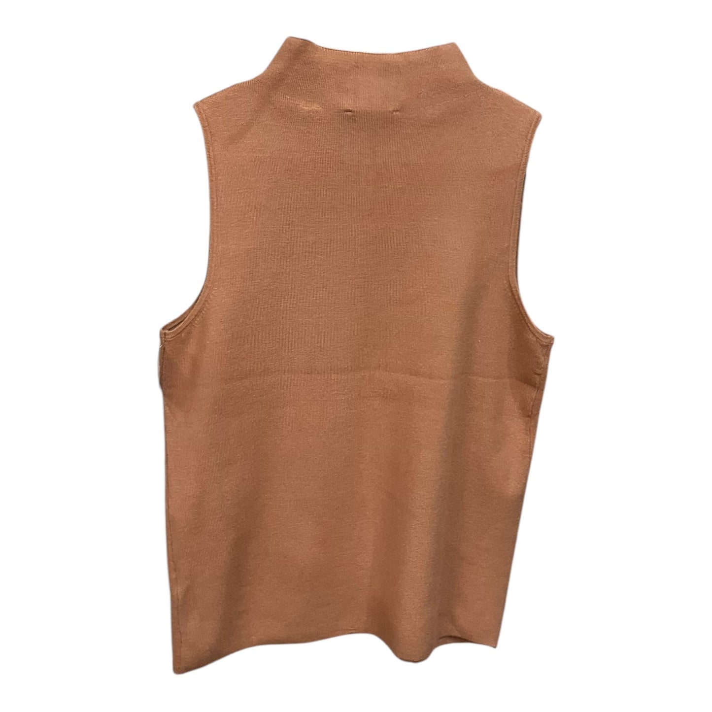 Top Sleeveless By Elie Tahari In Tan, Size: L