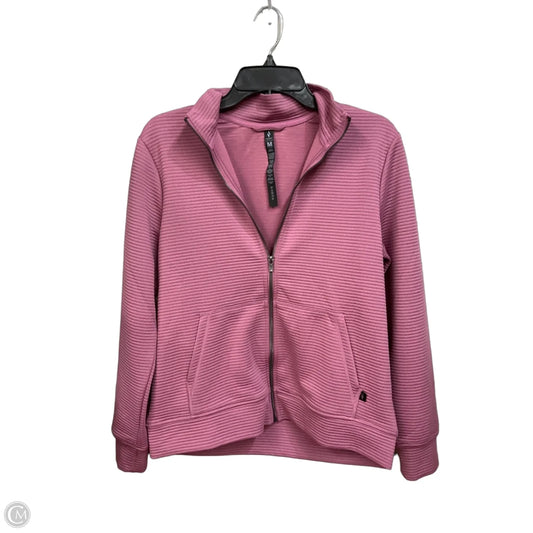 Athletic Jacket By Skechers In Purple, Size: M