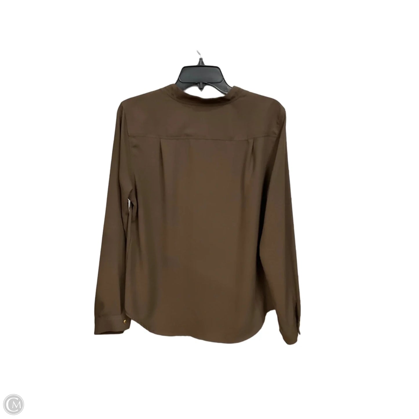 Top Long Sleeve By Nine West In Green, Size: M