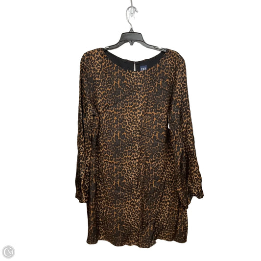 Dress Casual Short By Gap In Animal Print, Size: L