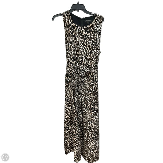 Jumpsuit By Banana Republic In Animal Print, Size: Xl