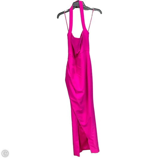 Dress Party Long By Badgley Mischka In Pink, Size: S