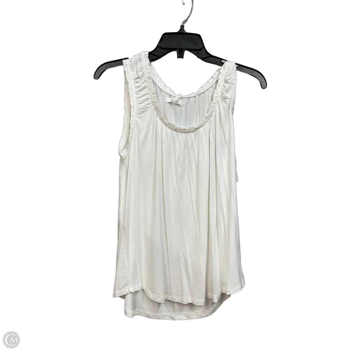 Top Sleeveless By Maurices In Cream, Size: M