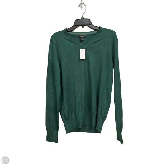 Top Long Sleeve By Banana Republic In Green, Size: M