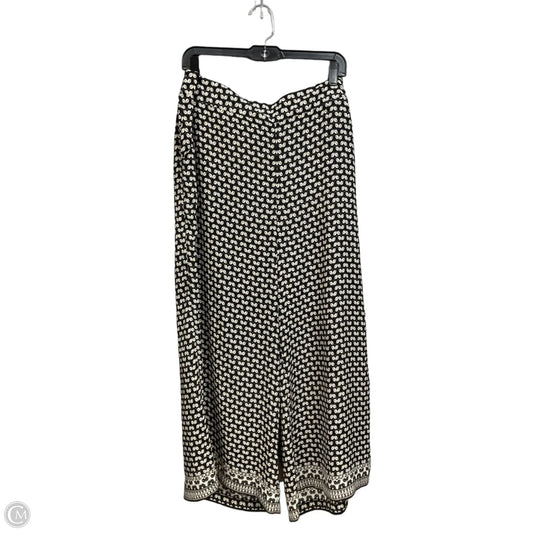 Pants Lounge By Max Studio In Black & Cream, Size: 18