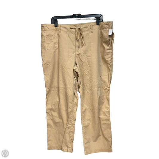 Pants Chinos & Khakis By Lauren By Ralph Lauren In Tan, Size: 16