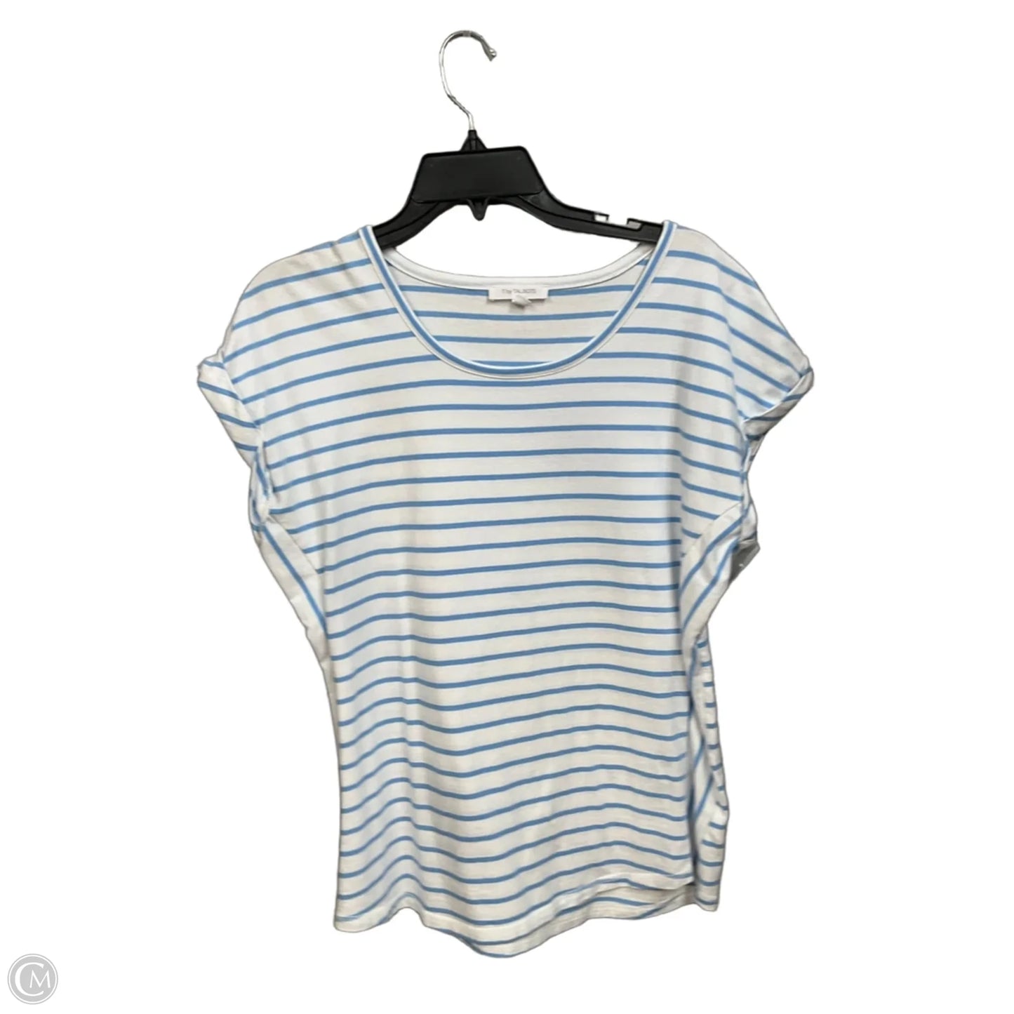 Top Sleeveless By Talbots In Striped Pattern, Size: M